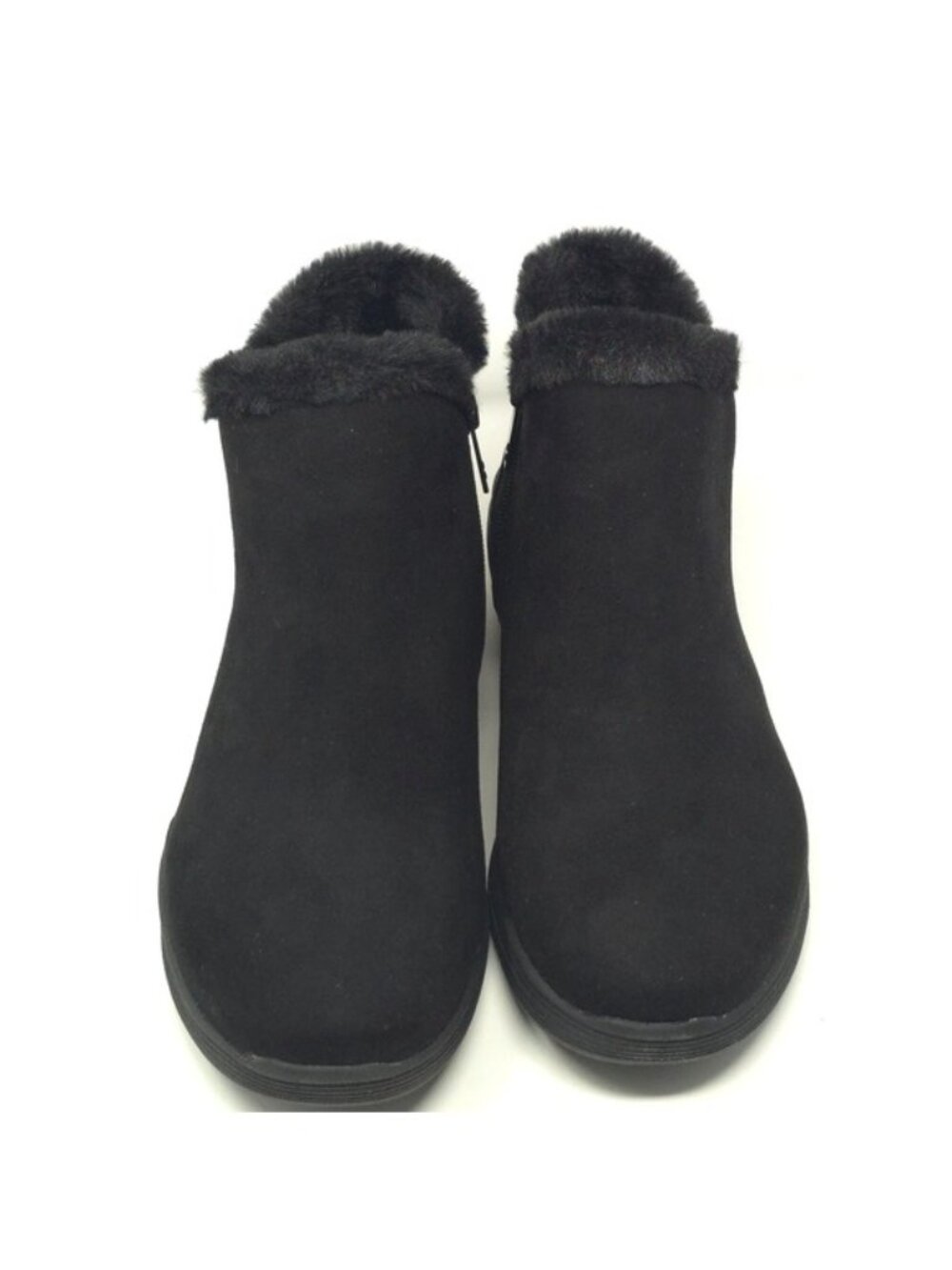 Ryka Nimbus Black Water Repellent Faux Fur Booties Size 9.5M - Picture 7 of 14